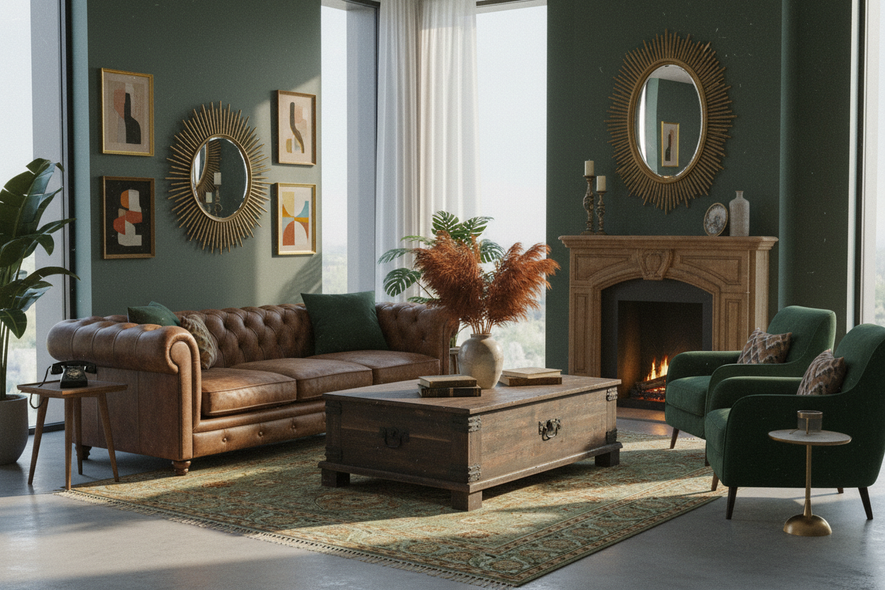 Modern Vintage Living Room